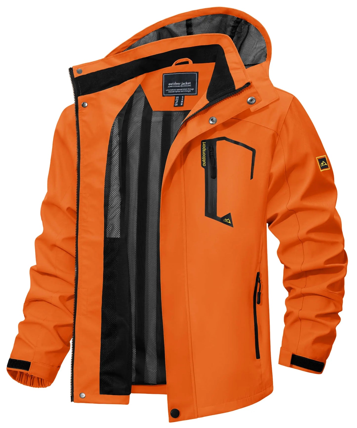Jacket Mesh Lined Waterproof Rain