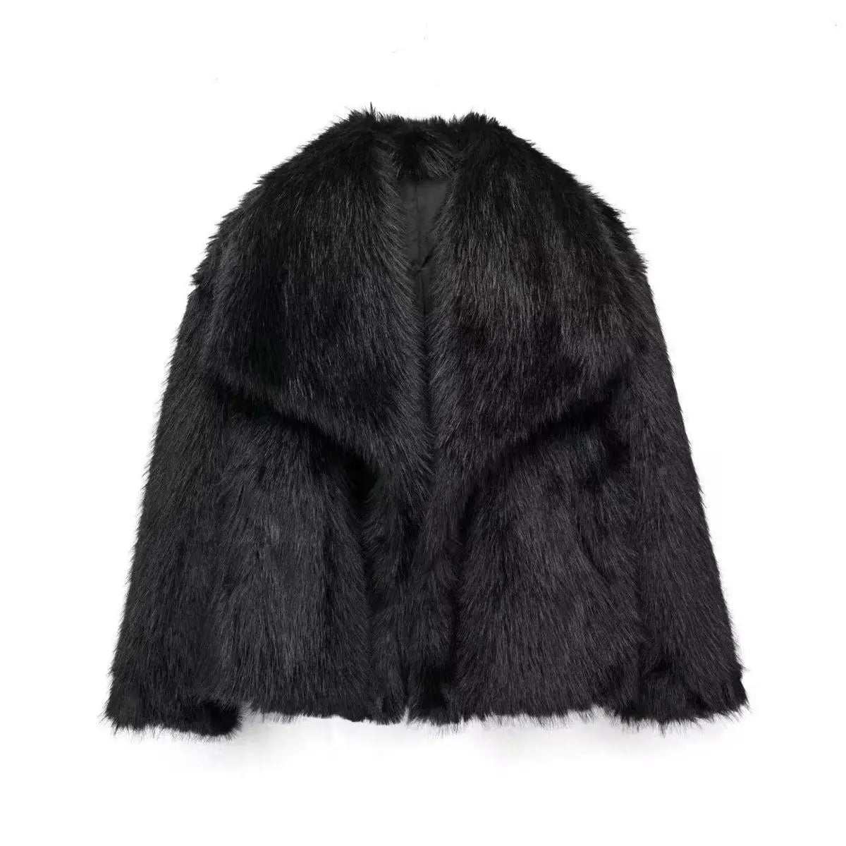 Women's plush coat