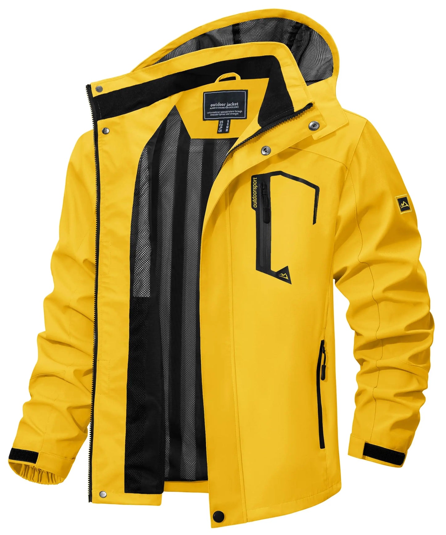 Jacket Mesh Lined Waterproof Rain