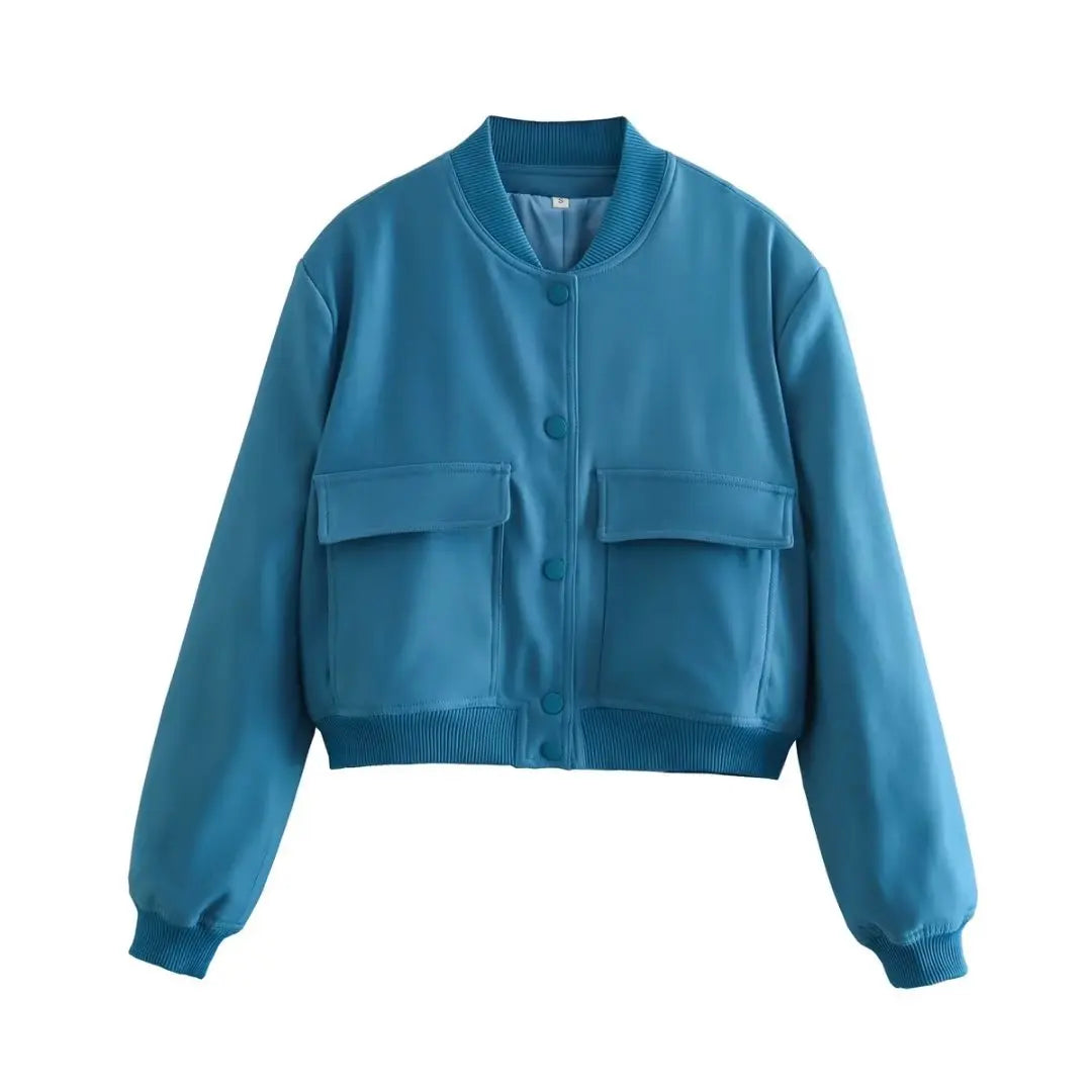 EFFORTLESS CHIC BOMBER JACKET