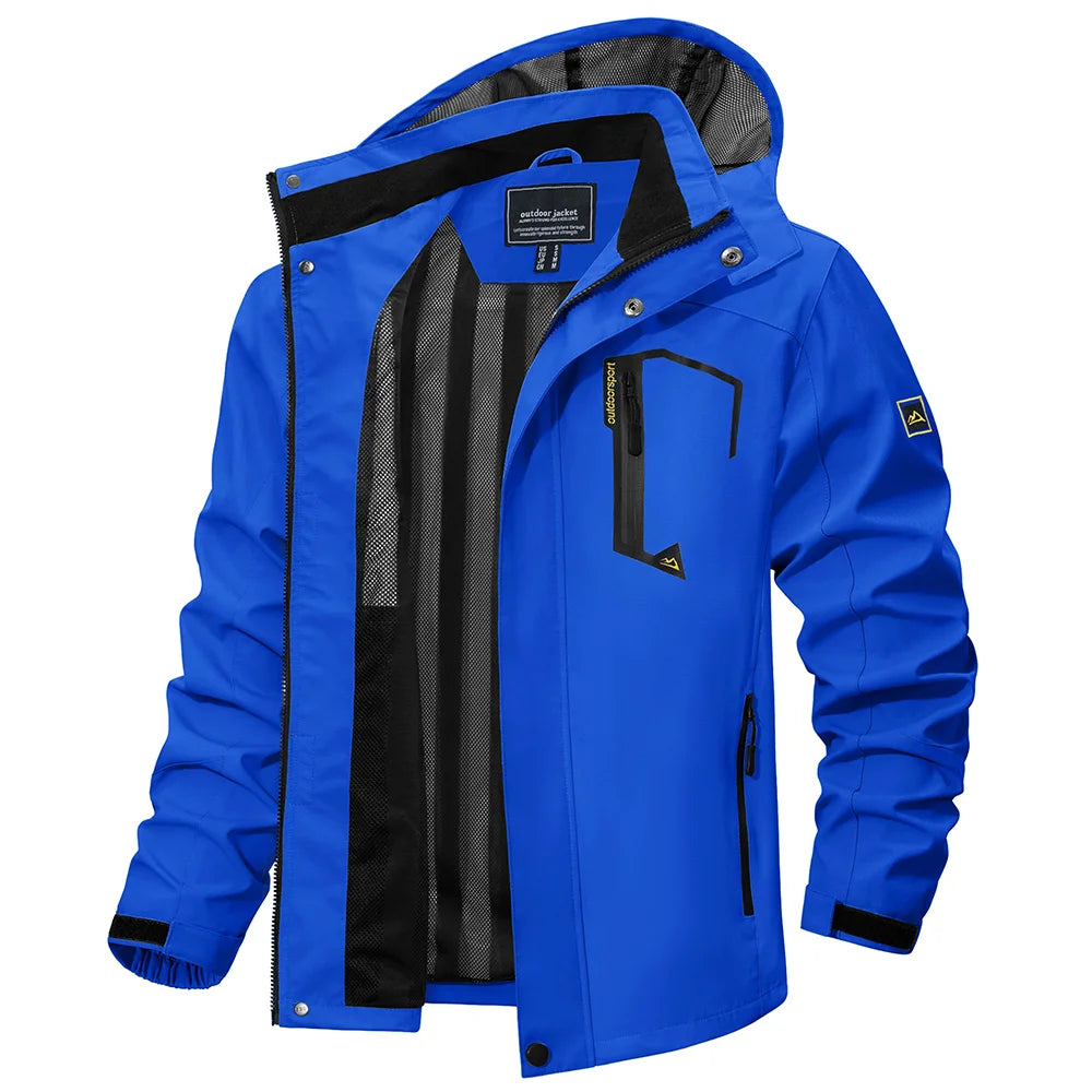 Jacket Mesh Lined Waterproof Rain
