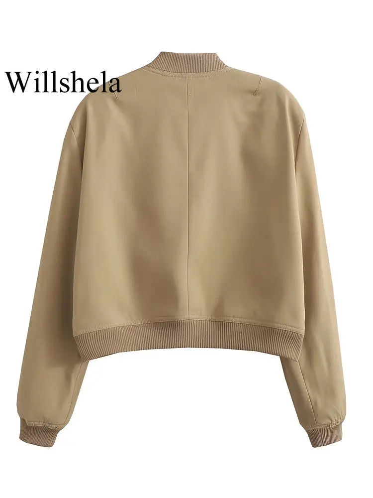 EFFORTLESS CHIC BOMBER JACKET