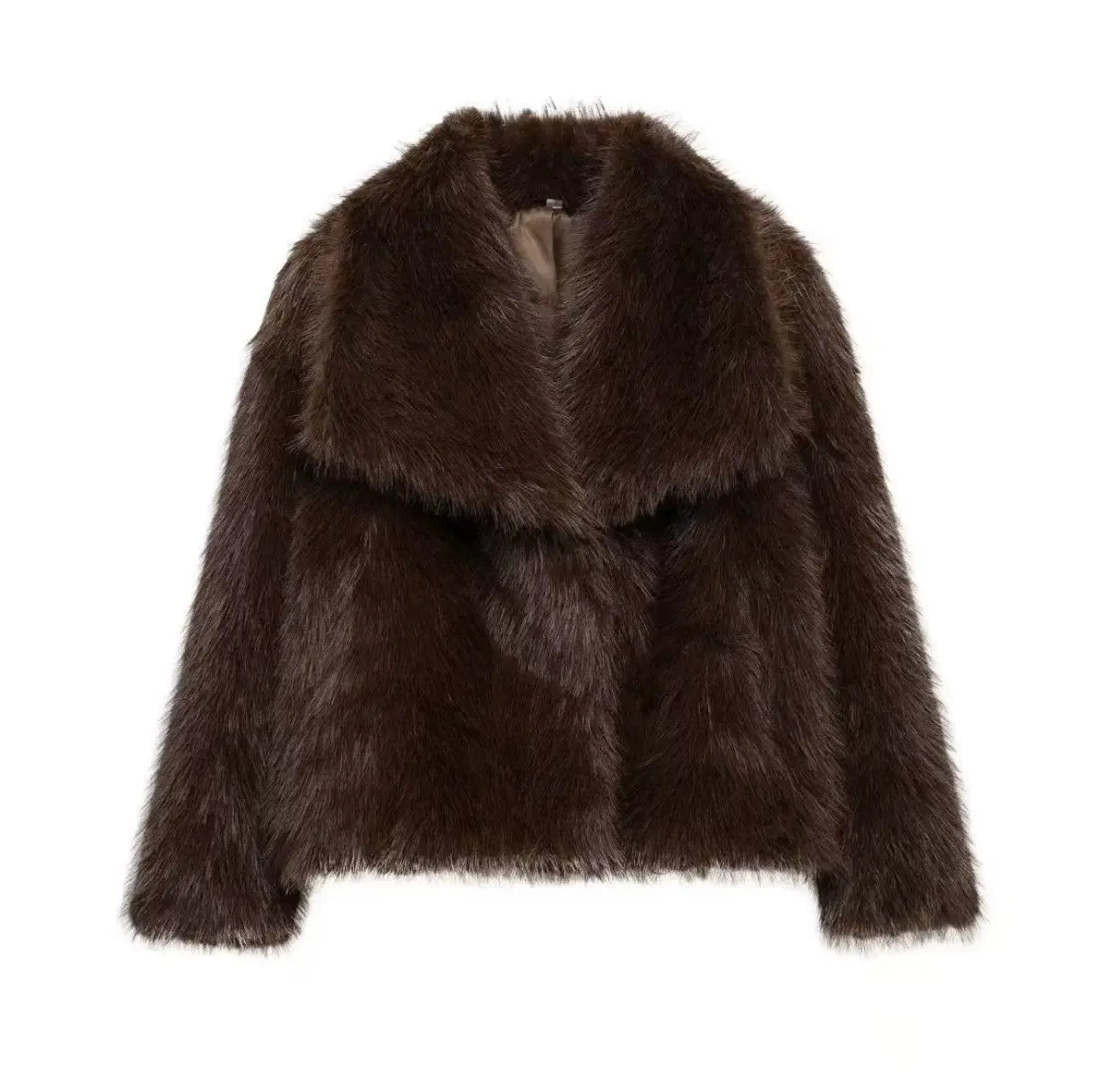 Women's plush coat