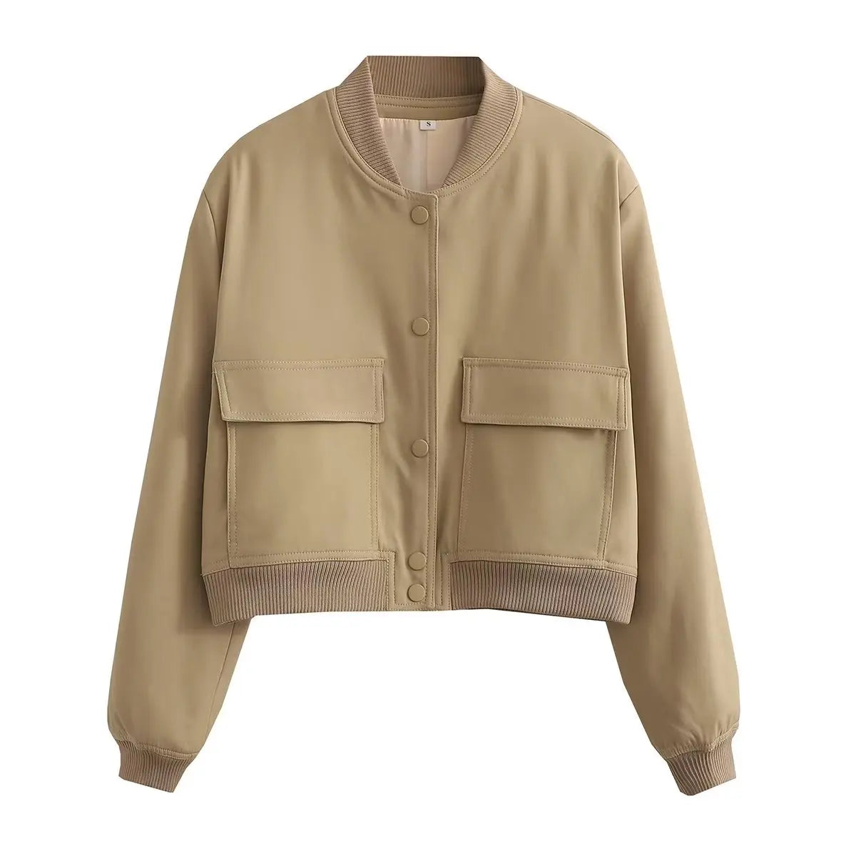 EFFORTLESS CHIC BOMBER JACKET