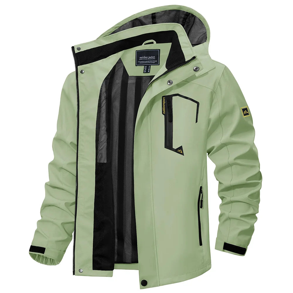 Jacket Mesh Lined Waterproof Rain